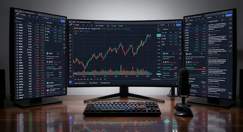 TradingView Desktop tab management and linking