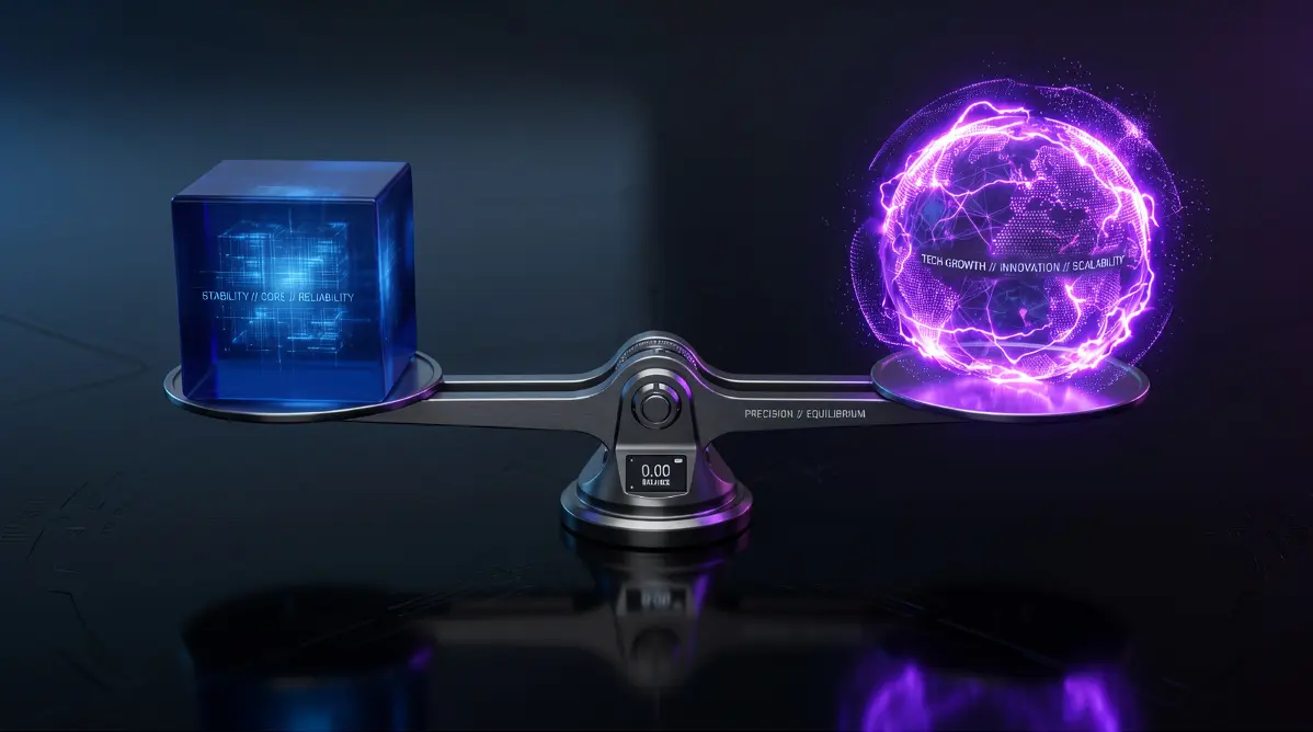 Digital Scale Balancing Defensive Stability And Tech Growth For Premium Income Etfs Db76e945 Faea 45b8 A9ee Aad4898fe79d